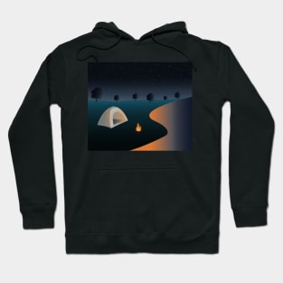 Camping under the stars Hoodie